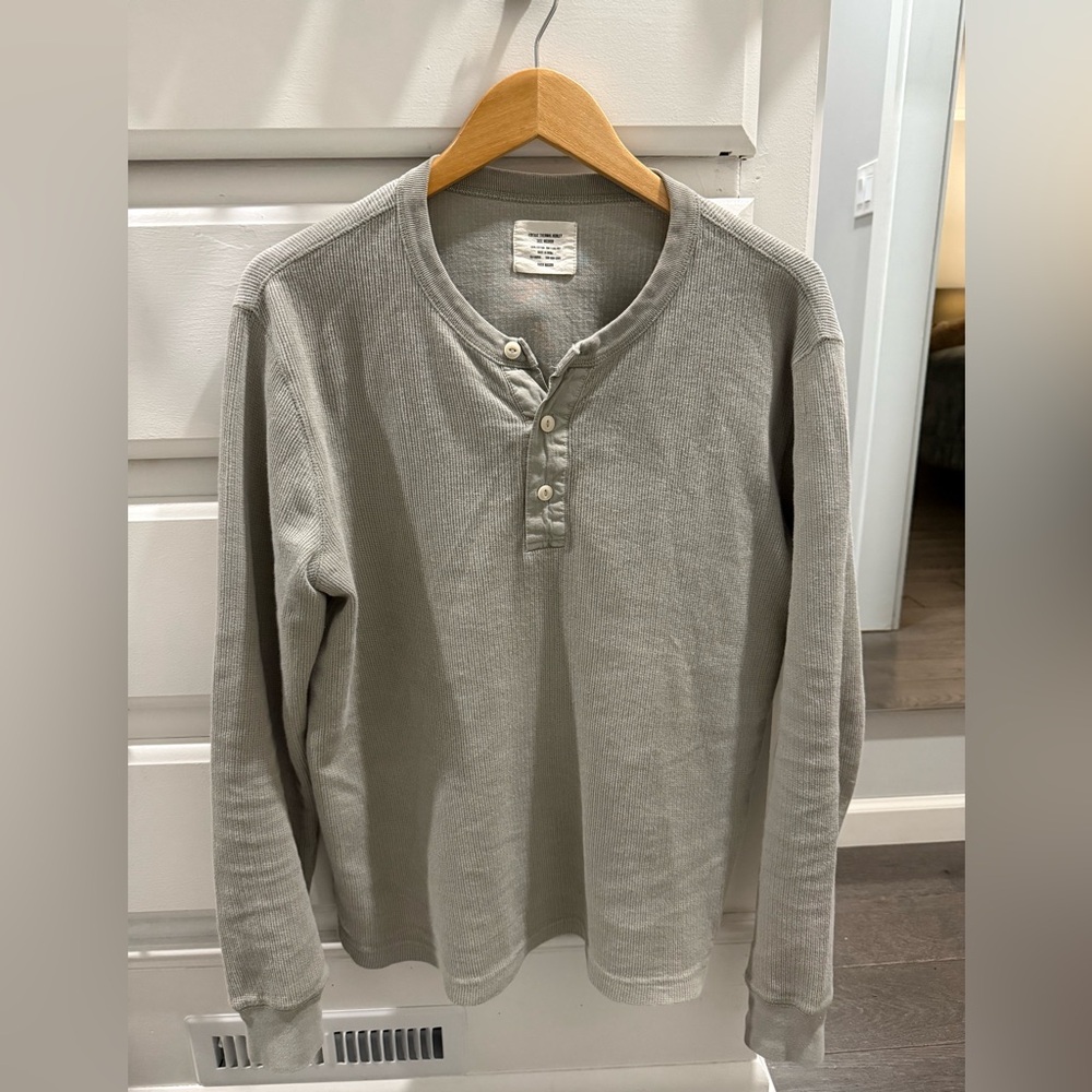 Buck Mason thermal Henley